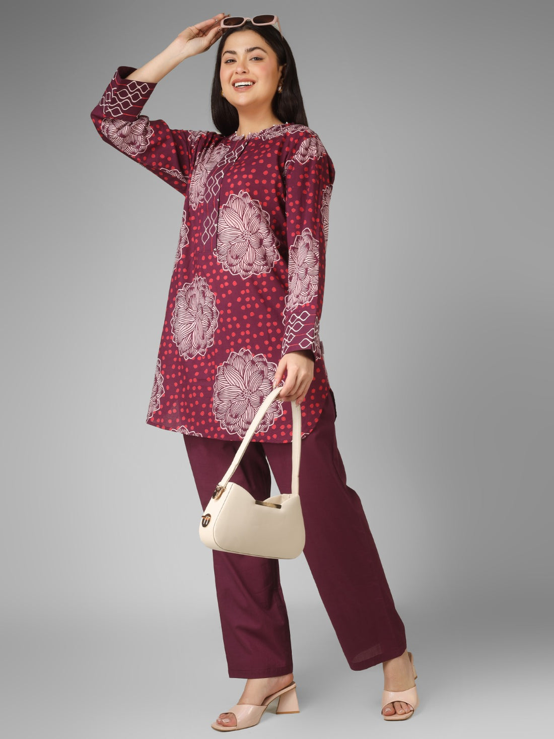 Embroidered Breeze Organic Cotton Co-ord Set