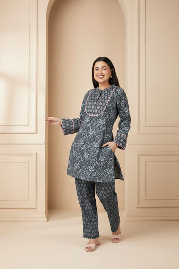 Badla Bloom Organic Cotton Co-ord Set