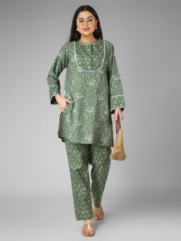 Badla Grace Organic Cotton Co-ord Set