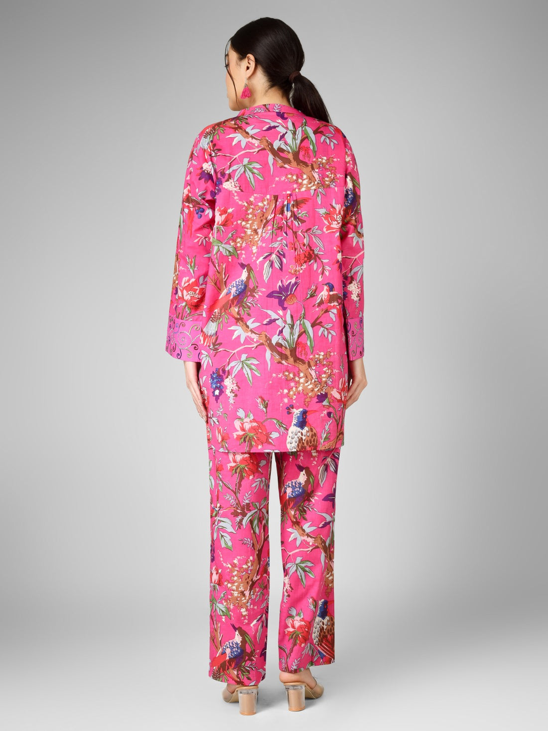 Gulnaar Traditional Badla Co-ord Set