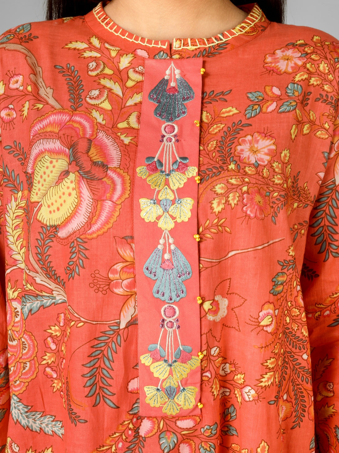 Sunset Bloom Cotton Co-ord Set