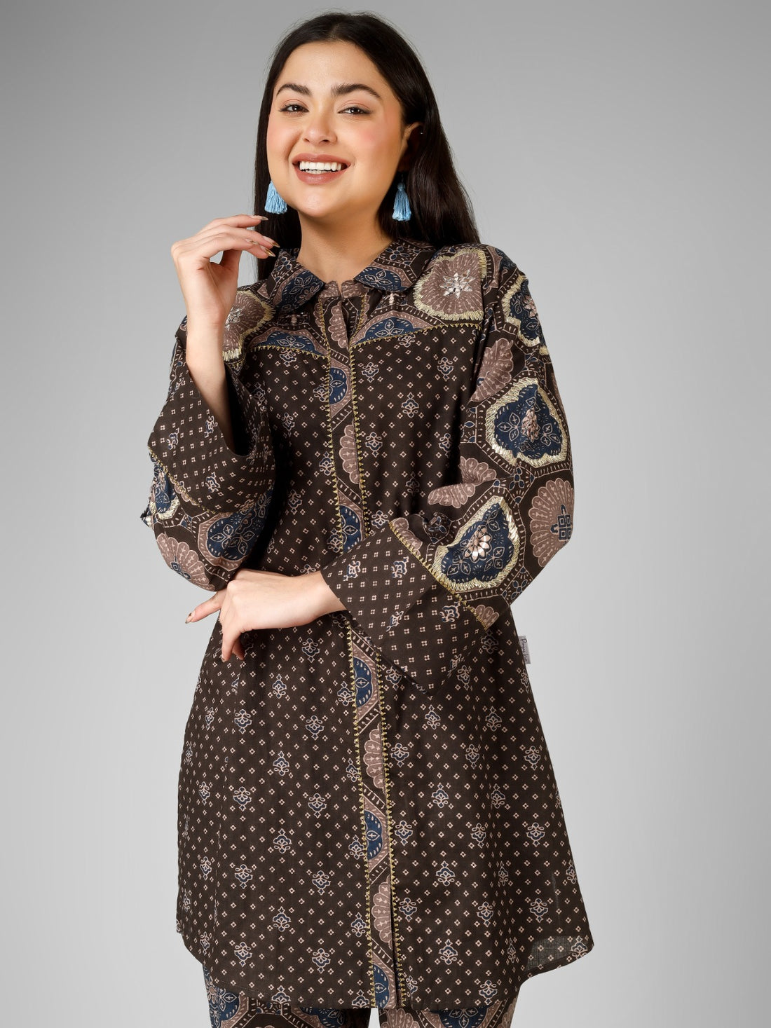 Noor Traditional Gota Co-ord Set