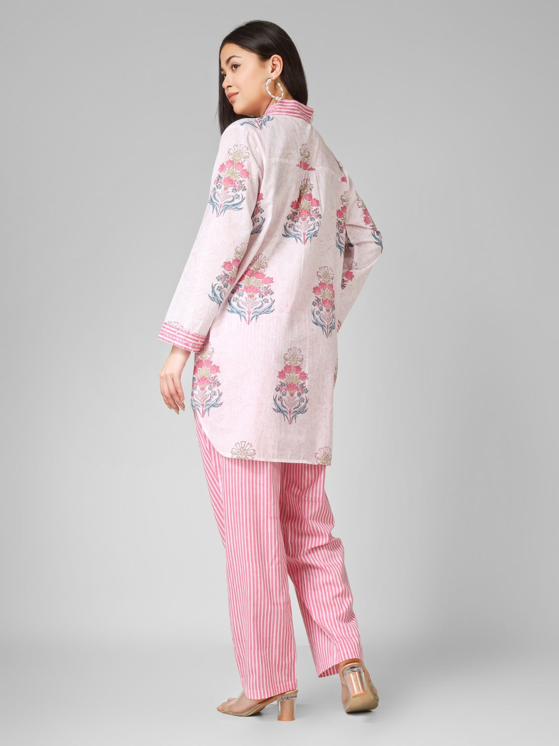 Blush Bloom Bead Co-ord Set