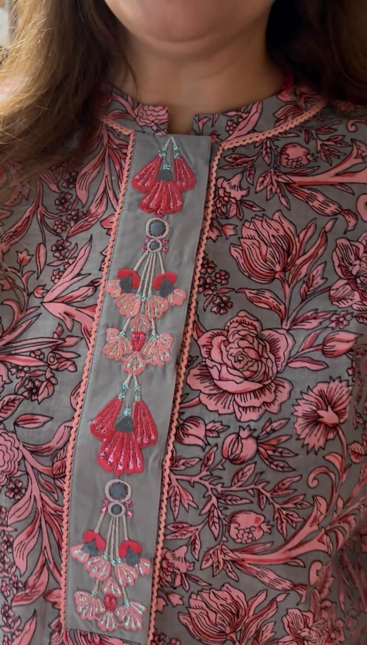Gul Bahaar Farshi Co-ord Set