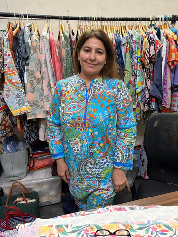 Firozi Paisley Handcrafted Co-ord Set