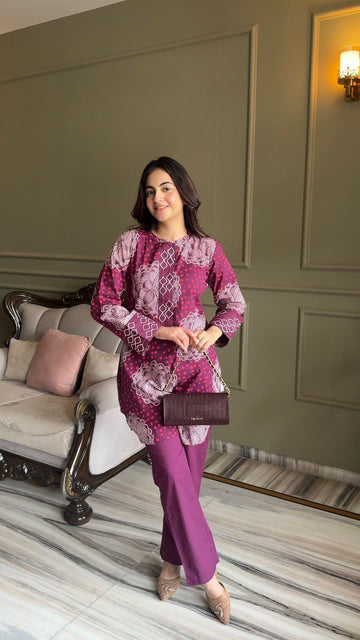 Embroidered Breeze Organic Cotton Co-ord Set