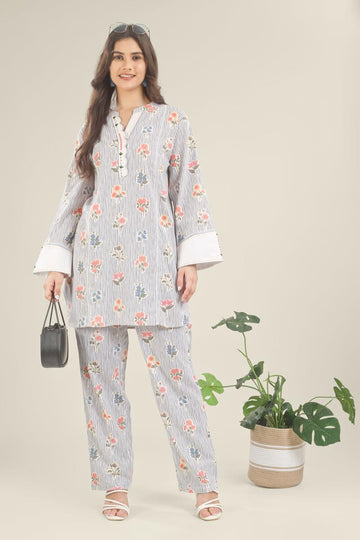 Garden Whisper Cotton Co-ord Set